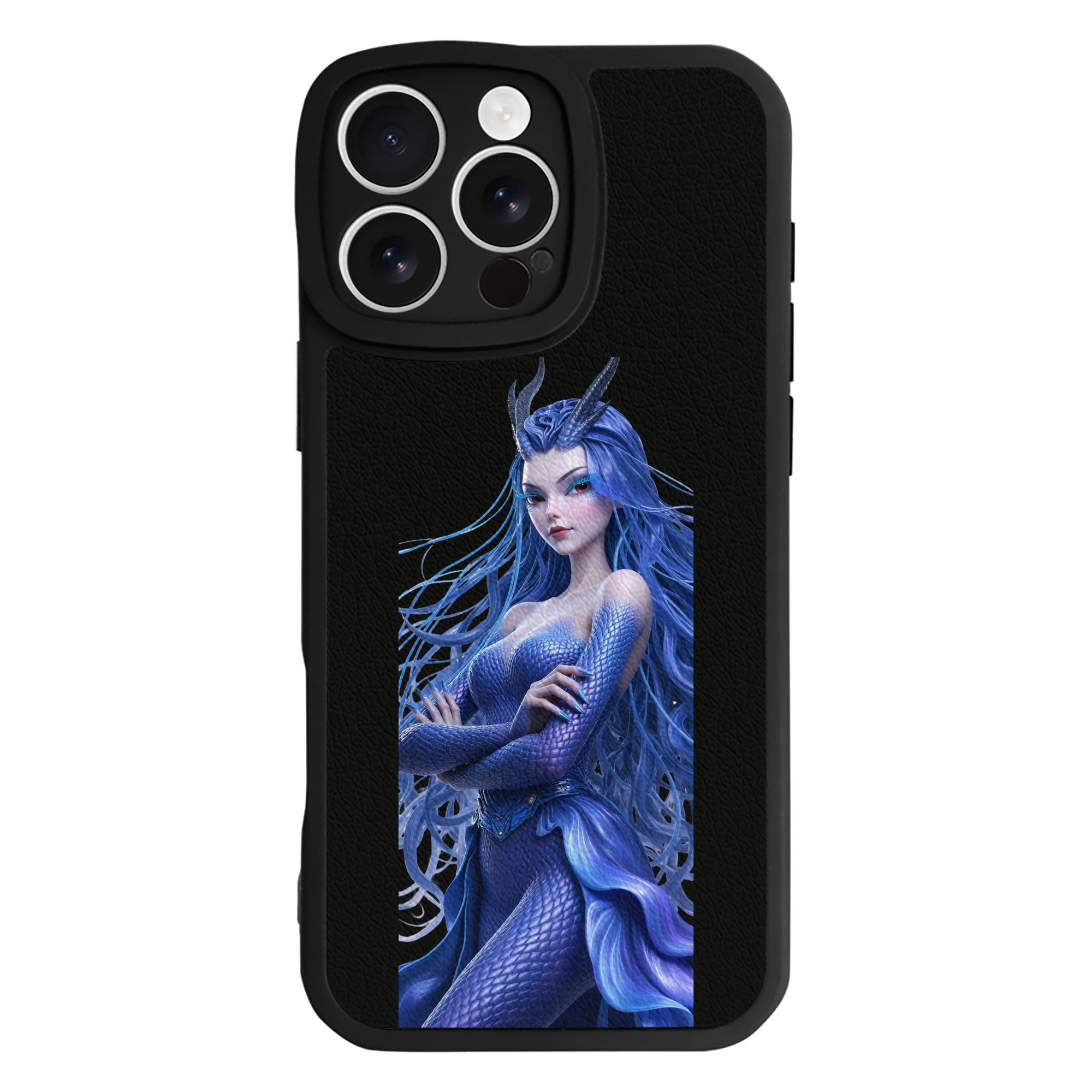（画像用） Ne Zha 2 ナタ 魔童の大暴れ 【iPhone 16シリーズ対応】シリコンスマホケース（レザー調） 材質：シリコン